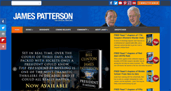 Desktop Screenshot of jamespatterson.com